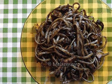 Linguine al nero di seppia