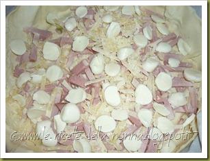 Torta salata all'aceto balsamico con zucchine, erba cipollina, prosciutto cotto e mozzarella (5)