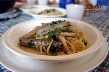 Ricetta spaghetti ai cannolicchi