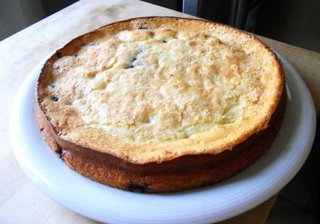 Torta di ricotta e frutti di bosco