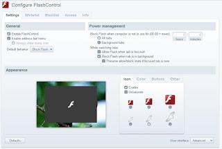 Bloccare il Flash con FlashControl