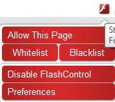 Bloccare il Flash con FlashControl