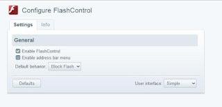 Bloccare il Flash con FlashControl