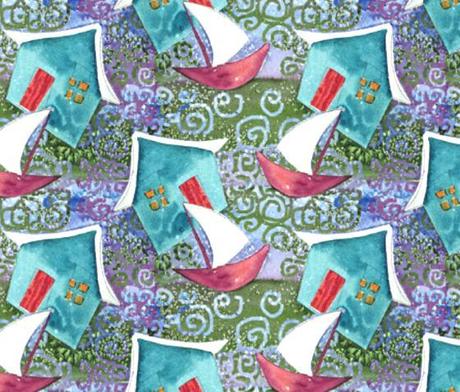 PATTERNPRINTS JOURNAL IN VACANZA / PATTERNS MARINARI DA SPOONFLOWER.COM