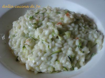 Risotto con mazzancolle e gamberi profumato al lime