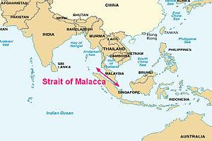 Lo Stretto di Malacca