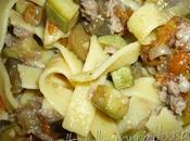 Tagliatelle senza glutine carne macinata sugo alle verdure estive