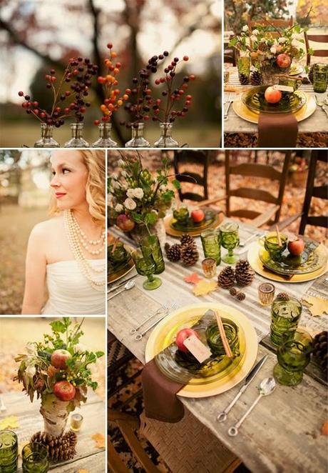 Inspirations of the day: wedding in Autumn