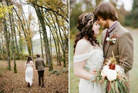 Inspirations of the day: wedding in Autumn