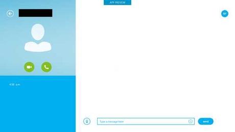 Skype per Windows 8 primi screenshots leak in rete!