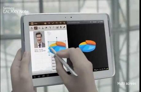 Samsung Galaxy Note 10.1 N8000 Hands-On video dimostrazione ufficiale