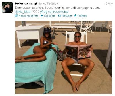 Alessandro Matri e Federica Nargi: maretta per via della Gazzetta