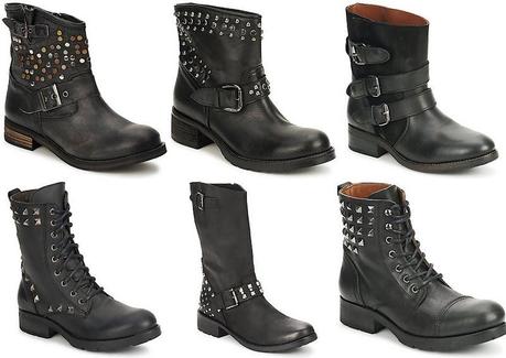 Biker boots selection