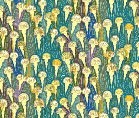 PATTERNPRINTS JOURNAL IN VACANZA / PATTERNS MEDUSE DA SPOONFLOWER.COM