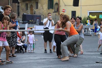 il buttafumo, chiude il palio di San Rocco