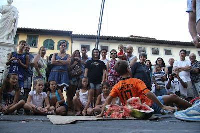 il buttafumo, chiude il palio di San Rocco