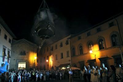 il buttafumo, chiude il palio di San Rocco