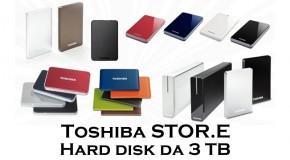 Toshiba STOR.E - Hard disk da 3 TB - Logo