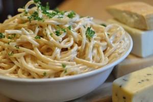 Pasta ai quattro formaggi