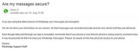 WhatsApp messaggi criptati : Compromessa la stabilità dell’ applicazione ??!!