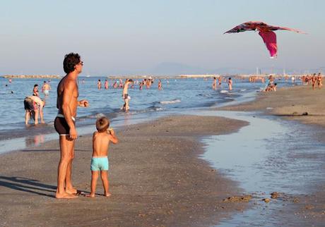 Angolo fotografico: l'acquilone in spiaggia!