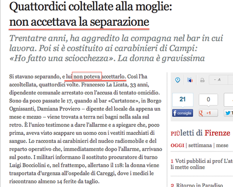 Articoli irrispettosi che giustificano i femminicidi: l’Ordine dei Giornalisti del Trentino Alto Adige interviene