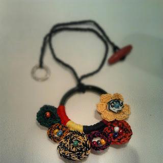 Crochet jewelry