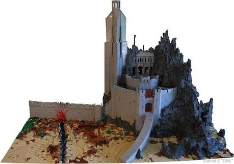 Il diorama LEGO del Fosso di Helm