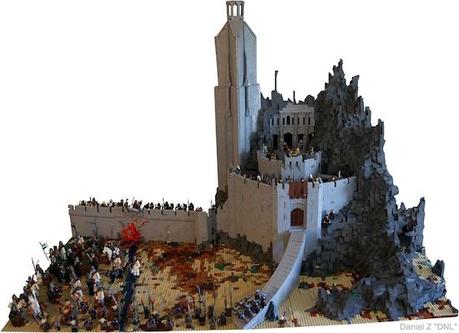 Il diorama LEGO del Fosso di Helm