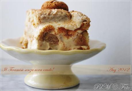 Il tiramisù, senza uova crude!