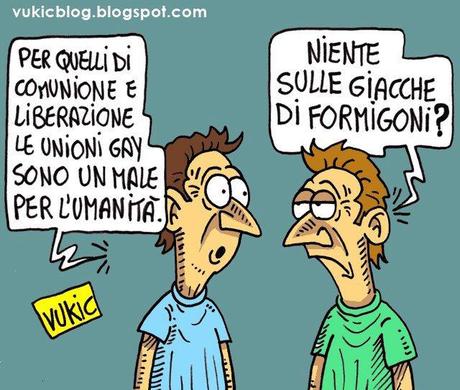 Comunione e Liberazione: i matrimoni gay sono male per l’umanità e su Formigoni cosa ci dite?