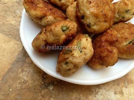 Polpette di tonno fresco alla menta e capperi