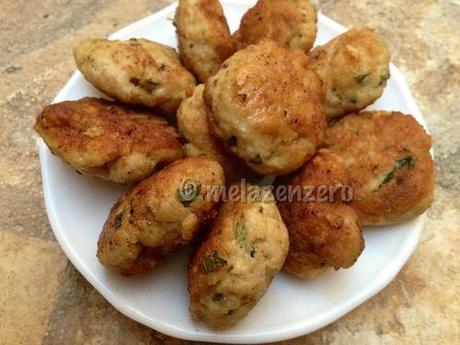 Polpette di tonno fresco alla menta e capperi