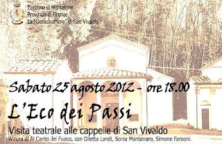 Visita teatrale guidata alle cappelle di San Vivaldo /  Theatrical tour of St Vivaldo's chapels