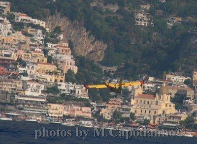 POSITANO IN FIAMME:   IL TERZO GIORNO