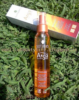 Nature’s – Argà Orosolare Oliosolare Spf 15