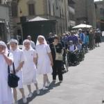 le dame in uniforme,  fiesole, unitalsi,