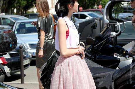 In the Street... Pink & White Milan, Paris