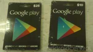 Gift Card Google