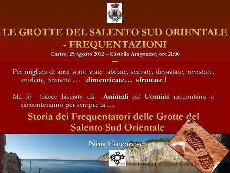 Le grotte del Salento Sud Orientale – Frequentazioni