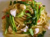Spaghettini agli scampi verdure estive