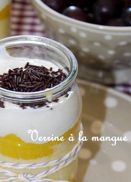 Verrine à la mangue