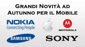 Grandi novità ad autunno per il mobile