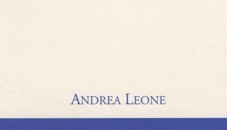 Andrea Leone, tre racconti inediti