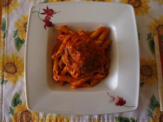 PENNE ALLA CREMA DI PEPERONI