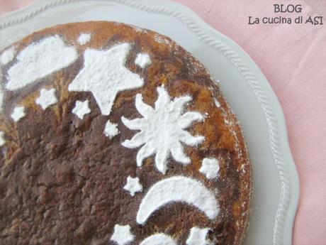 TORTA MARMORIZZATA CON CACAO E PANNA