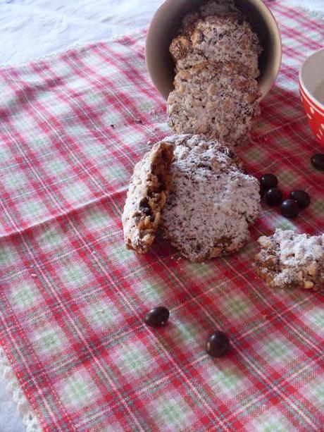 Biscotti ai 5 Cereali riso soffiato e cioccolato