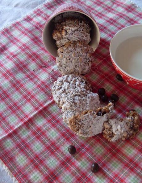 Biscotti ai 5 Cereali riso soffiato e cioccolato