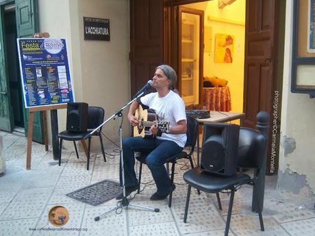 Maurizio Picariello il poeta/performer irpino a FESTA D'ESTATE 2012