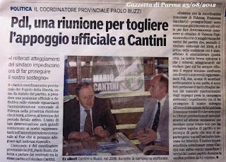 Che ci sta a fare questo nella pagina di Fidenza .......